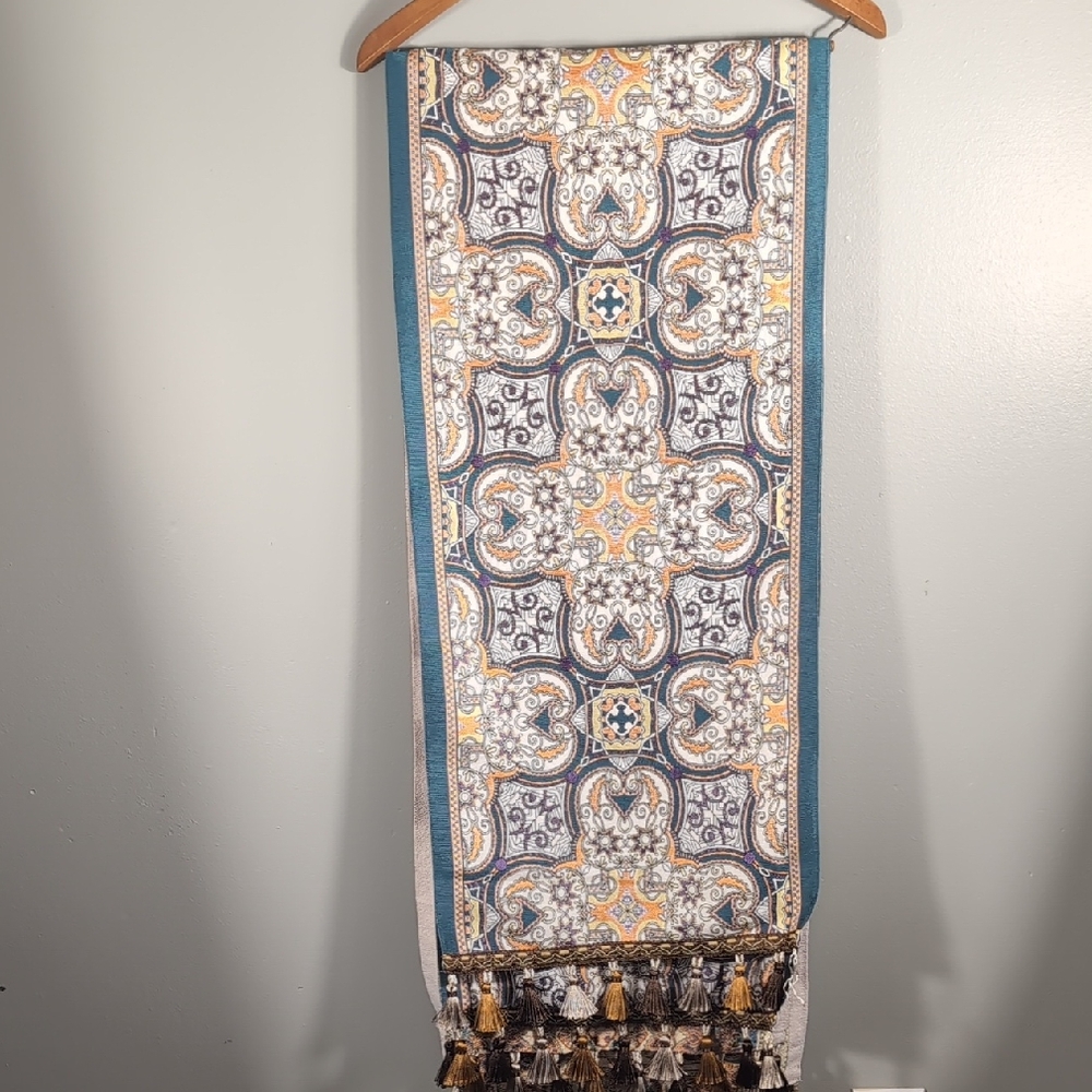 Yccafgaanm Bohemian Polyester Jacquard Table Runner, 68 in. - Picture 5 of 5